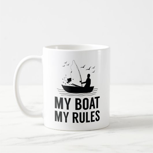 Mug Mon bateau mes règles (Gauche)