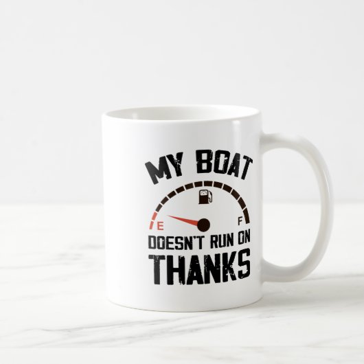 Mug Mon bateau ne fonctionne pas grâce à Funny Boating (Droite)