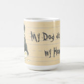 Mug Mon Beardie a mangé mon travail (Centre)