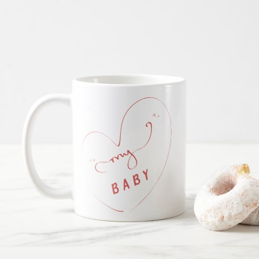 Mug Mon bébé | Cute (Avec donut)