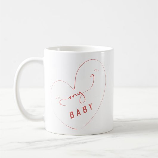 Mug Mon bébé | Cute (Gauche)