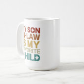 Mug Mon Belle-Fils Est Mon Enfant Préféré (Devant gauche)