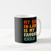 Mug Mon Belle-Fils Est Mon Enfant Préféré (Devant droit)