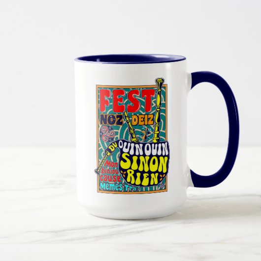 Mug Mon biniou cause (Droite)