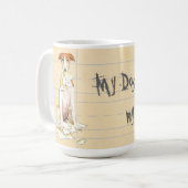 Mug Mon Borzoi A Mangé Ma Maison (Devant gauche)