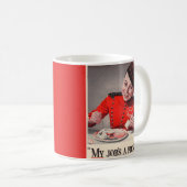 Mug Mon boulot est un pique-nique (Devant droit)