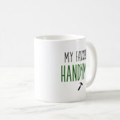 Mug Mon bricoleur préféré drôle (Devant droit)