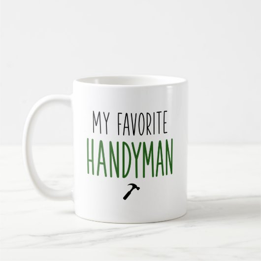 Mug Mon bricoleur préféré drôle (Gauche)