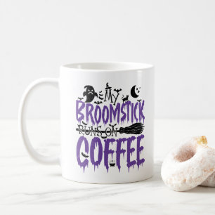Mug Mon Broomstick tourne sur le Cool Halloween addict