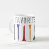 Mug Mon cadeau préféré Tee Cup Golf (Devant gauche)