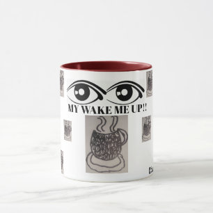 MUG MON CAFÉ ME RÉVEILLE