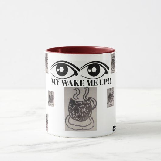 MUG MON CAFÉ ME RÉVEILLE (Centre)