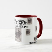 MUG MON CAFÉ ME RÉVEILLE (Devant droit)