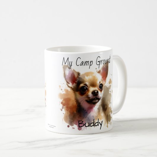 Mug Mon Camp Ground Buddy Modern (Devant droit)