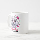 Mug Mon Caniche est mon Valentin Mignon Drôle de Chien (Devant gauche)