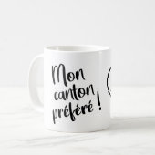 Mug Mon canton préféré Jura (Devant gauche)