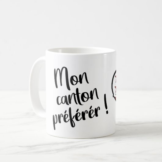 Mug Mon canton préféré Valais (Devant gauche)