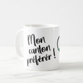 Mug Mon canton préféré Vaud (Devant gauche)