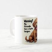 Mug Mon Cavoodle A Une Langue Turbo (Devant gauche)