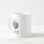 Mug Mon cerveau fonctionne en SQL (Devant gauche)