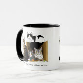 Mug Mon chat a des chats (Devant gauche)