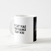 Mug Mon chat a du jeu (Devant gauche)