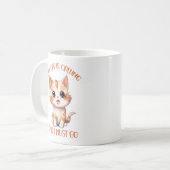 Mug Mon Chat Appelle Un Chat Orange Cute (Devant gauche)