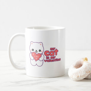 Mug Mon chat est ma Saint Valentin