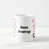 Mug Mon chat est mon Saint-Valentin Célébrer la Saint- (Centre)