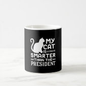 Mug Mon chat est plus intelligent que le président (Centre)