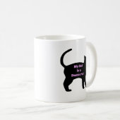 Mug Mon chat est un démocrate (Devant droit)