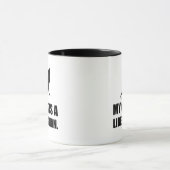 Mug Mon chat est un politique drôle libertaire (Centre)