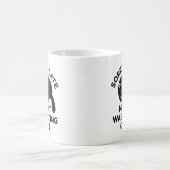 Mug Mon Chat Était Assis Sur Moi (Centre)