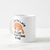 Mug Mon Chat Était Assis Sur Moi (Devant gauche)