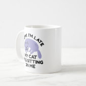 Mug Mon Chat Était Assis Sur Moi (Devant gauche)