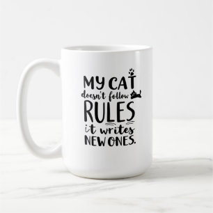 Mug Mon chat ne suit pas les règles