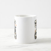 Mug Mon Chat Ne T'Aime Pas Rétro (Centre)