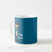 Mug Mon chat pense que je suis cool Cadeau drôle pour (Devant gauche)