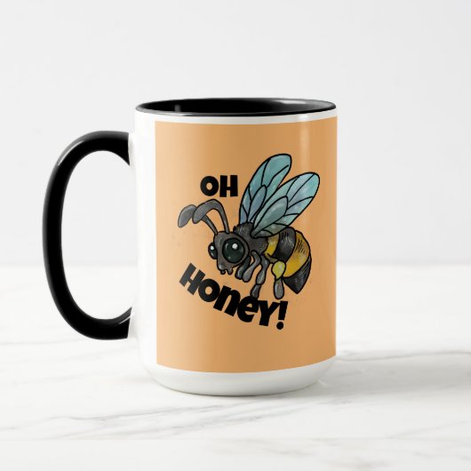 Mug Mon chéri ! Abee mignonne (Gauche)