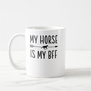 Mug Mon Cheval Est Mon BFF - Cheval équitation T-shirt