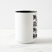 Mug Mon chien a mangé mes devoirs (Centre)