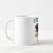 Mug Mon chien Carlin, mignon amour (Gauche)