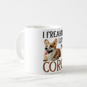 Mug Mon Chien Corgi, mignon amour (Devant gauche)