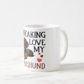 Mug Mon Chien Dachshund (Devant droit)