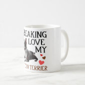 Mug Mon chien de Boston Terrier (Devant droit)