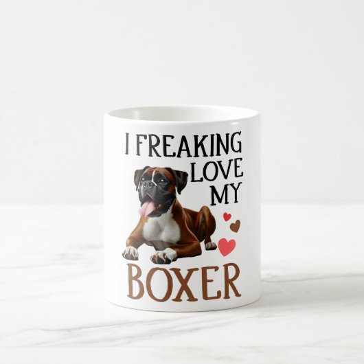 Mug Mon Chien De Boxer (Centre)