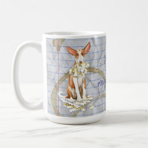 Mug Mon chien d'Ibizan a mangé mon plan de cours