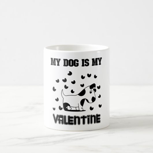 Mug Mon chien est ma Saint Valentin (Centre)