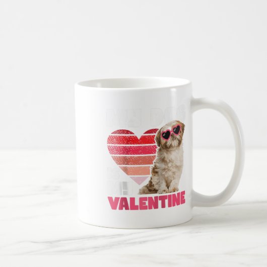 Mug Mon chien est ma Saint Valentin - Tattoo Shih Tzu (Droite)