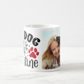 Mug Mon chien est ma Valentine Custom Modern Animaux P (Centre)